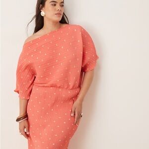 Never Fully Dressed Coral Plisse
Tilly Dress